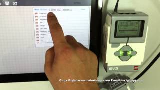 Lego Mindstorms EV3 iPad tutorial 4 Bluetooth Connect [upl. by Schnorr997]