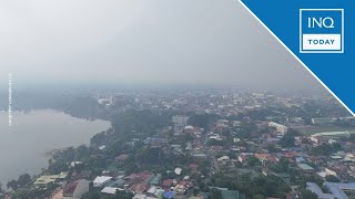 Taal volcano releases volcanic smog Alert Level 1 remains says PHIVOLCS  INQToday [upl. by Lilias]