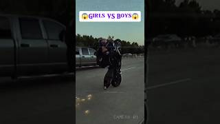 Bike stunt Boy amp Girl 😎 bike trending viralvideos foryou bikelover bikestunt [upl. by Tj]