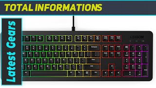 Lenovo Legion K310 Keyboard The Ultimate Gaming Companion [upl. by Nallad54]