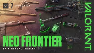 SHOWDOWN  NeoFrontier Skin Reveal Trailer  VALORANT [upl. by Zolnay]