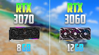 RTX 3060 vs RTX 3070  How BIG is The Difference [upl. by Zannini998]