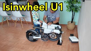 Bicicleta isinwheel U1 Unboxing [upl. by Rialc276]