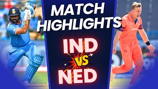 India vs Netherlands Full Match Highlights  World Cup 2023  IND vs NED HIGHLIGHTS [upl. by Procto292]