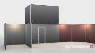 OCTANORM® OCTAWALL 40 Aufbau Paneel und Stoff [upl. by Adieno]