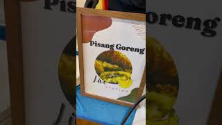 PISANG GORENG LIVE STATION pisanggoreng gorengoisang [upl. by Nonnair386]