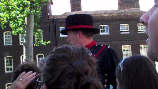 Hilarious Yeoman Warders at the Tower Of London  England [upl. by Barnaby980]