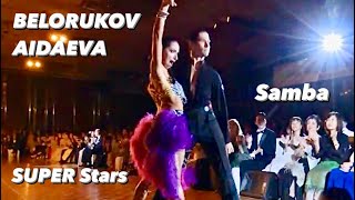 Kirill Belorukov  Valeria Aidaeva  Super Stars Japan  Show Samba [upl. by Lobell174]