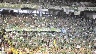 EUROLEAGUE FINAL4 2011PANATHINAIKOS FANS [upl. by Petronia]