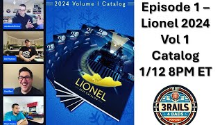 Episode 1  Lionel 2024 Vol 1 Catalog Review [upl. by Kerad6]