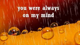 ALWAYS ON MY MIND  Willie Nelson Lyrics [upl. by Upali]