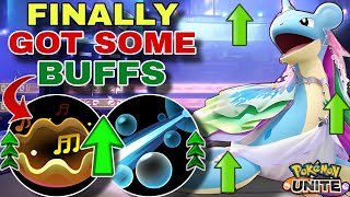 After a Long Wait LAPRAS Finally Gets Buffed  Perish Song  Bubble Beam  Pokemon Unite [upl. by Enyr]