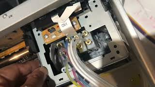 Epson r3000p600 Ink assembly removal and change to DX7 Dampers to ciss DTF [upl. by Sik]