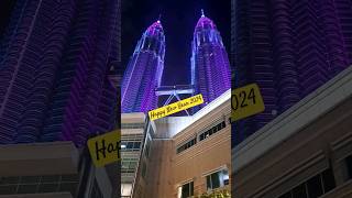 New Years Countdown 2024 KLCC In Kuala LumpurMalaysia klcc newyear2024 2024 newyeareve shorts [upl. by Kenay]