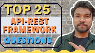 Top 25 APIREST Framework Interview Questions  REST API Questions For Backend Developer  NitMan [upl. by Xerxes]