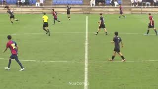 Arnau Pradas vs CF Damm  La Masia winger [upl. by Gonnella]