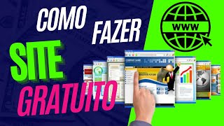 FAÇA VOCÊ MESMO SEU SITE GRATUITO E RÁPIDO [upl. by Akinit129]