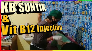 Injection KB dan Vitamin B12 Injection di duniya Bidan [upl. by Harms]