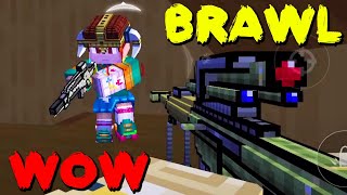 ixel Gun 3D  PLAYER VS MINES in END VIDEO in Battle Royale [upl. by Eciralc367]