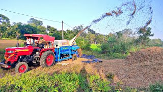 vardhman thresar missile model 7 fan video Mahindra tractor Best performance  Mahindra tractor vlog [upl. by Joo]