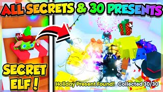 🎄ALL SECRETS amp 3030 PRESENT LOCATIONS in PET SIM 99 Roblox [upl. by Pattani]