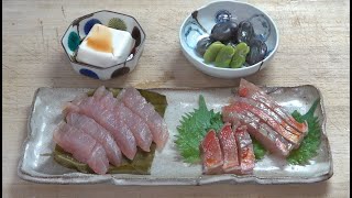 金継ぎと金目鯛KINTSUGI amp Splendid alfonsinoJapanese food【江戸長火鉢 122杯目】 [upl. by Ainesej]