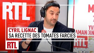 Cyril Lignac  sa recette des tomates farcies [upl. by Eillit]