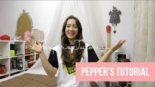 Peppers Tutorial Dyeing My Hair BLONDE [upl. by Sand511]