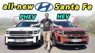 allnew Hyundai Santa Fe driving REVIEW  how good is the 7seater [upl. by Cart]