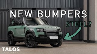 Defender Steel Bumpers The Ultimate Upgrade [upl. by Assilav]