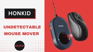 HONKID Mouse Mover Jiggler Keep Your Computer Active Effortlessly [upl. by Oiracam]