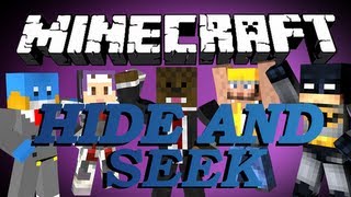 Minecraft Hide And Seek Minigame w HuskyMudkipz SetoSorcerer xRPMx13 and CharlieBuilds [upl. by Pellikka836]