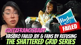 Hasbro FAILED Jason David Frank and Adult Power Rangers Fans by Refusing The Shattered Grid Series [upl. by Delores305]