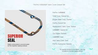 FelPro VS50080R Valve Cover Gasket Set [upl. by Elgar17]