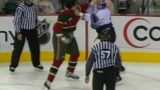 Raitis Ivanans vs Derek Boogaard Oct 25 2006 [upl. by Nivrem81]