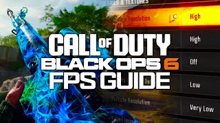 BO6 Best Graphics Settings Boost FPS amp Improve Visibility in Black Ops 6 [upl. by Llenyr780]