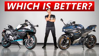 CFMoto 450SS vs Kawasaki Ninja 400  Comprehensive Comparison [upl. by Shaum]