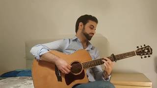 Quello che le donne non dicono  Fiorella Mannoia fingerstyle guitar cover by Francesco Ammendolia [upl. by Santiago]