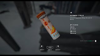 THE LONG DARK Caffeine Pills amp VitaminC Pills  Trader items [upl. by Assitruc902]