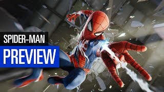 SpiderMan PS4 PREVIEW  Vorschau zu Marvels Spinnenmann [upl. by Acireed]