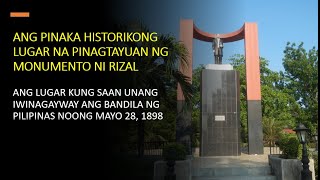 ANG PINAKA HISTORIKONG LUGAR NA PINAGTAYUAN NG MONUMENTO NI RIZAL [upl. by Carver]