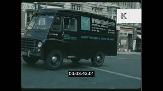 1960s London POV Driving Trafalgar Square Whitehall [upl. by Ahsian538]