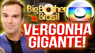 TV GLOBO PASSOU VERGONHA GIGANTE COM PIOR AUDIÊNCIA DA HISTÓRIA NA ESTREIA DO BBB 24 BEMFEITO [upl. by Gibbon]