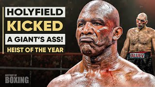 That Night Evander Holyfield KICKED A GIANT’S ASS …but After That He Was Vilely Robbed [upl. by Jaella]