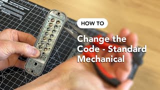 HowTo Change the Code CL50 CL100 CL200 CL400 and CL500 Mechanical Codelocks [upl. by Pachton857]