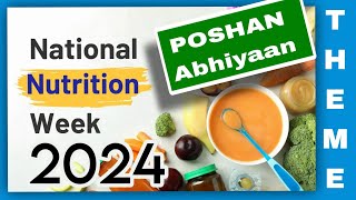 National Nutrition Week 2024 Theme  Nutrition Week 2024 [upl. by Samuela742]