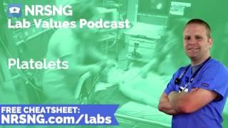 Platelets Nursing Considerations Normal Range Nursing Care Lab Values Nursing [upl. by Hardi]