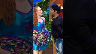 Firangi girls in kapilsharmashow comedy entertainment funny bollywood sports shorts [upl. by Rawdon]