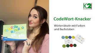 CodeWortKnacker  Rätseln mit Buchstaben [upl. by Acsicnarf867]