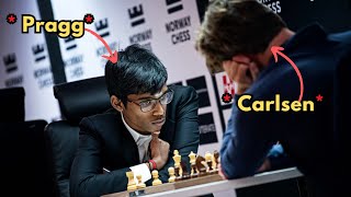 Praggnanandhaa on his first classical win against Magnus Carlsen [upl. by Brien]